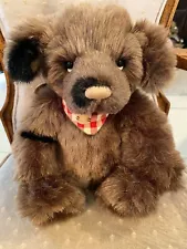 BOOMERANG CHARLIE BEARS 2022 PLUSH PUPPY * 14.5"