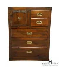 YOUNG HINKLE Solid Knotty Pine Rustic Americana 36" Chest of Drawers 446-307