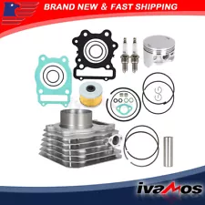 For 1988-2000 Honda TRX 300 Fourtrax FW 4x4 Engine Cylinder Piston Rebuild Kit