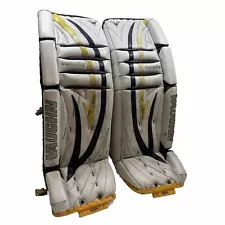 Vaughn Velocity V5 7800 34” + 1” Ice Hockey Goalie Leg Pads Pillows SJSU ACHA