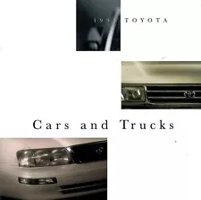 1995 TOYOTA SALES BROCHURE AVALON MR2 LAND CRUISER