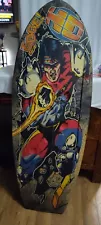 Very Rare Ho Edge Sports Knee Board With Super Hero Very Very Rare!!