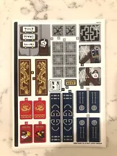 LEGO STICKER SHEET for 70617 Temple of the Ultimate Ultimate Weapon, New!