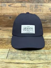 Armani Exchange Blue Snapback Hat Cap