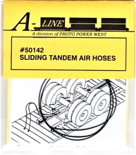 HO Scale A Line Product 50142 Semi-Trailer Sliding Tandem Air Hose