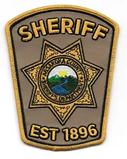 Longmire Absaroka County Sheriff's Department Patch Prop Replica