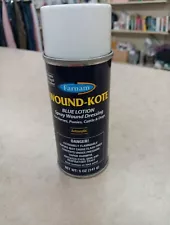 Farnam Wound-Kote Blue Lotion Spray Horse Wound Care for use on Horses & Dogs