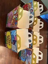 Vintage McDonald’s Happy Meal Boxes 1979 Lot Of 6 Different Nice Clean Excellent