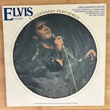 ELVIS Legendary Performer Vol 3 (1978 DEMO Not For Sale) Picture Disc