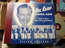 1941 HAL KEMP MEMORIAL ALBUM Cole PORTER Love For Sale Victor Album P-51 4x78