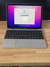 MacBook Retina, 12-inch, 2016 Space Gray Model A1534 8GB RAM