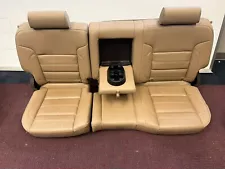 2018 GMC SIERRA DENALI CREW CAB REAR LEATHER SPILT BENCH SEATS