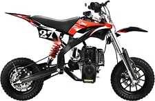 Mini Dirt Bikes for Kids & Adults | 40cc Gas-Powered Motocross Bike | 25+ MPH