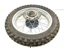 1985 85 Honda XL250 XL 250 R Rear Wheel Rim Tire Hub Spokes Rotor Sprocket 17"