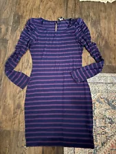 Women’s Medium Bebe Striped Dress Euc Pristine!