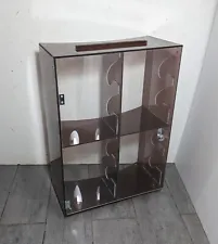 Clear Acrylic Store Countertop Display Case Showcase (NO KEY)