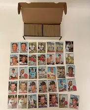 1967 Topps Baseball Card Lot - Collection of 500+ Mid Grade Cards Commons