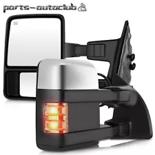 L+R For 99-07 Ford F250/F350/F450/F550 Power+Heated+Signal Side Tow Mirrors