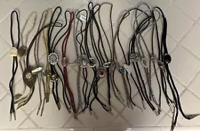 Lot of 21 Assorted Bolo Ties