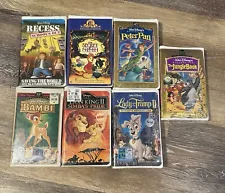 New ListingLot Of 11 Disney Vhs Tapes 7 Factory Sealed. Please Read Description. ￼