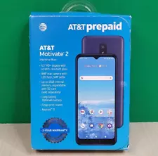 AT&T Motivate 2 32GB 6.5" HD Prepaid Smartphone Android II System D2