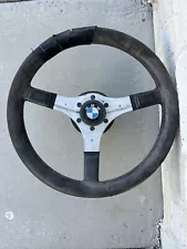 ITALVOLANTI FORMEL STEERING WHEEL 14 1/4" diameter 86 Date BMW E21 E30 2002tii