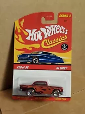 Hot Wheels Classics Series 3 #20/30 '57 Chevy -Spectraflame Red