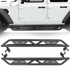 Drop Step Running Board for 2007-2018 Jeep Wrangler JK Unlimited 4 Door Nerf Bar (For: 2015 Jeep Wrangler)