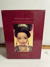 1997 Holiday Ball Porcelain Barbie Mattel #18326, Limited Edition