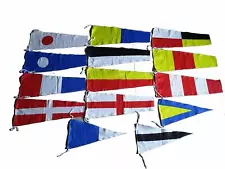 International MARITIME Pennants / Flags - 20" X 8.5" - 14 Flags