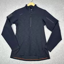 5.11 Tactical Rapid Half Zip Shirt Mens S Dark Navy Pullover Long Sleeve Pockets