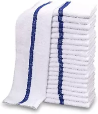 Cotton Blend Bar Mop Towels 16x19Restaurant Cleaning Towel Bulk Pack12,36,60,120