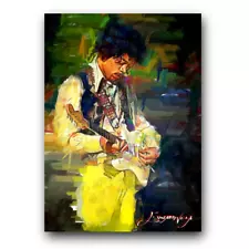 Jimi Hendrix #29 Art Card Limited 43/50 Edward Vela Signed