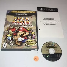 Paper Mario: The Thousand-Year Door (Nintendo GameCube) *NO MANUAL *TESTED #AA1