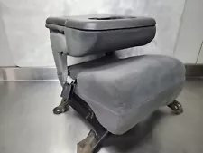 01-07 Ford F250 Front Center Jump Seat Lower Cushion Charcoal/ Gray Cloth OEM