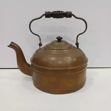 Camping Brass Kettle & Lid