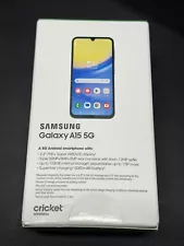 **SEALED** Samsung-A15 5G- 128Gb -Blueblack-Cricket Wireless New