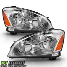 For 2005-2006 Nissan Altima Halogen Headlights Headlamps Replacement Left+Right