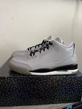 Size 10.5 - Air Jordan 3 5Lab3 Reflective Silver