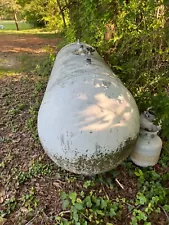 Looks like a 250 gal propane tanks for sale Gage says it is still half full