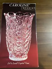 lead crystal vases for sale