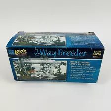 Lees 3-Way Breeder Tank Lee’s for Live-Bearer or Egg-Layer Aquarium Fish