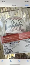 Donald Trump Hand Signed Baseball COA