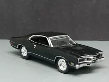 1970 MERCURY CYCLONE GT MUSCLE CAR ADULT COLLECTIBLE 1/64 SCALE DIECAST BLACK