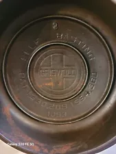 Griswold Cast Iron 3 High Dome Skillet Lid