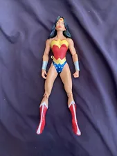 DC Direct Wonder Woman Series 1 Action Figure 2007 DC Comics No Lasso Loose Leg