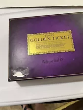 The Golden Ticket Game Willy Wonka Chocolate *Complete* 50th Anniversary