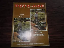 ROTO-HOE & SPRAYER CO. COLOR SALES BROCHURE FOR MODEL 990 & 910 LINE