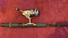 Quantum Micro MS-60SUL Rod and Daiwa 1000 C Reel