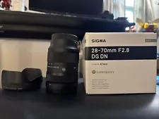 Sigma Contemporary 28-70mm f/2.8 DG DN Wide Angle Lens - Sony E